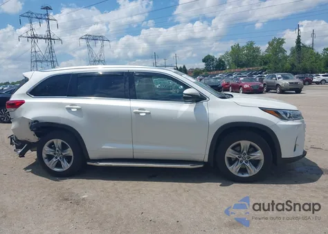 2018 Toyota Highlander Limited from USA, damaged, VIN 5TDDZRFH9JS879764